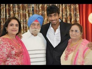 Picture of Jasprit Bumrah Family